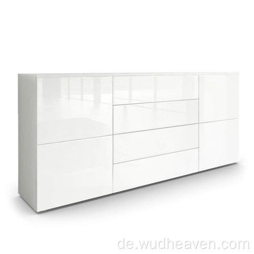 Holzgeschirr UV-Sicht-Sideboard-Schrank